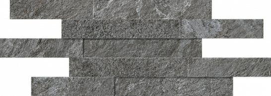 Мозаика Italon Magma Graphite Brick 3d керамогранит 28х78 см матовая серый 620110000253