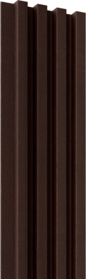 Реечные панели Legno Лиственница темная Wood-Lab под дерево пвх ламинированный 2900х166х24.1 мм