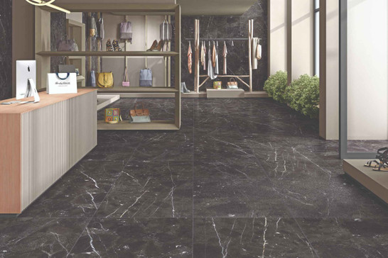 Керамогранит Rockstar Annatar Black 60х120 NT Ceramic sugar effect, лаппатированный (полуполированный) универсальная плитка NTTHS99810K
