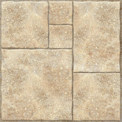 Керамогранит Роша Светло-кремовый 207 RsMT (Rosha Cream Light 207 RsMT) 60х60 Mg Ceramic Бульвар матовый, рельефный (рустикальный) напольная плитка 529700