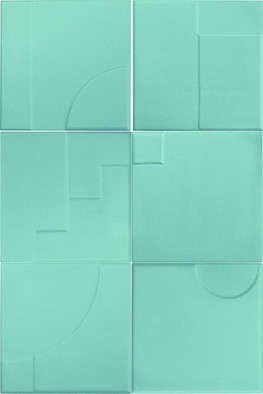 Декор Casbah Decor Mix Sky 12.5x12.5 Wow Casbah матовый керамический 129489
