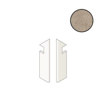 Плинтус Boost Stone Clay Battiscopa Sag.Dx 7,2x30 Atlas Concorde Italy керамогранит матовый A7NZ