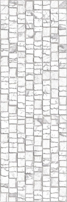 Настенная плитка TWU12LRT17R рельефная Laurent 246х740х9 Almaceramica матовая керамическая