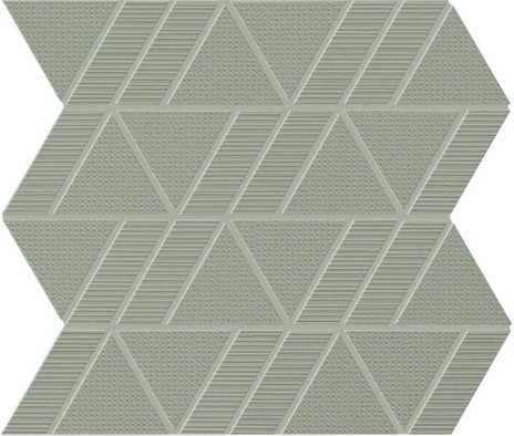 Мозаика Aplomb Lichen Mosaico Triangle 31,5x30,5 31 керамика матовая, зеленый A6SS
