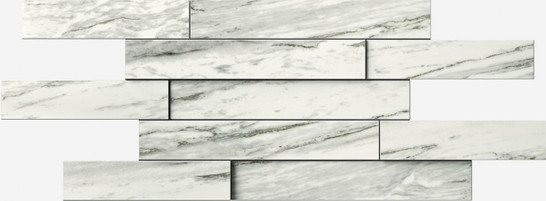 Мозаика Скайфолл Бьянко Брик 3D Skyfall Bianco Brick 3D керамогранитная 28x78 фото Мозаика Скайфолл Бьянко Брик 3D Skyfall Bianco Brick 3D керамогранитная 28x78