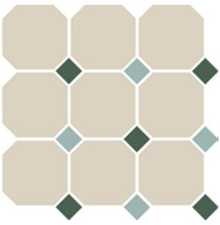Керамогранит 4416 OCT18+13-B White 16/Green 18 + Turquoise 13 Dots 30x30 напольный матовый