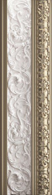 Бордюр Cenefa Tao Perla 8x30 глянцевый керамический