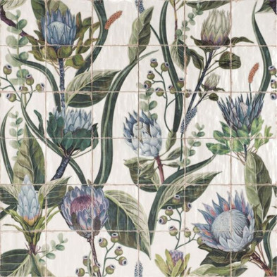 Панно Mural Protea 20х20 (комп/36шт) Mainzu глянцевое керамическое УТ-00023684