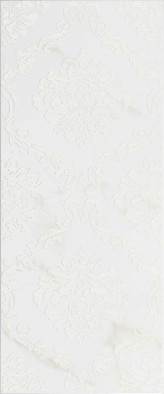 Декор Empire White 01 25х60 матовый керамический фото Декор Empire White 01 25х60 матовый керамический