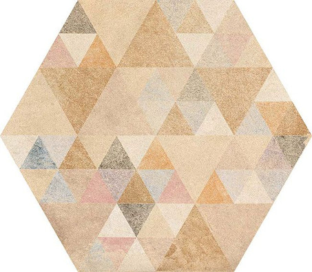 Декор Hexagono Benenden Multicolor керамогранит