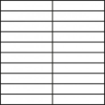 Мозаика Etoile Tropical Mat Mos 3x15 (761846) 30x30 керамогранит матовая, серый