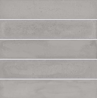 Керамогранит Concrete Strip Ash Grey (114685) 9,8х50,05 Wow глазурованный, матовый универсальный