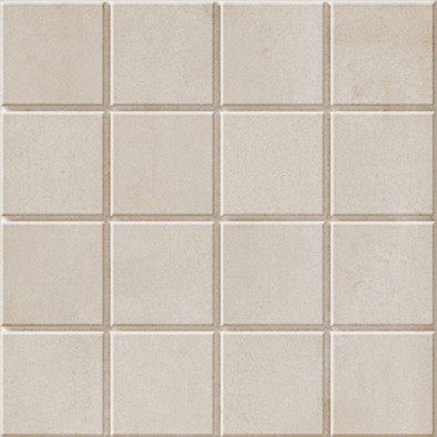 Керамогранит Raster Grid S Off White 15x15 Wow матовый универсальный 131397