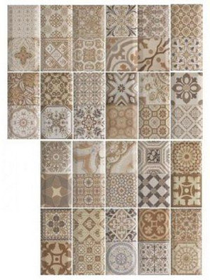 Настенная плитка Antique Marron керамическая