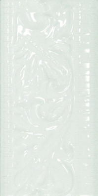 Декор Vitex 7,5x15 Blanco глянцевый керамический