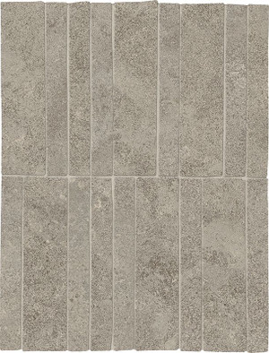 Мозаика Boost Icor Sideral Furnace 19.5х30 см керамогранит Atlas Concorde Italy матовая, серый AZ87