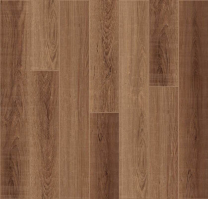 SPC ламинат CronaFloor-КронаПласт Дуб Шоколадный Grand Sequoia 43 класс 1200х180х5 мм (каменно-полимерный) с фаской