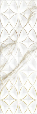 Декор Valente Stel Deco Gold 20x60 Emtile глянцевый керамический УТ-00009344