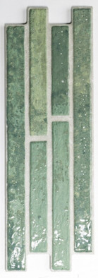 Керамогранит Harlem Garden 15х45 Realonda глазурованный, глянцевый, матовый настенная плитка RLD000050