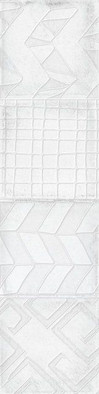Декор Alchimia Decor White 7,5x30 глянцевый керамический
