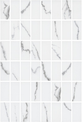 Декор MM8380 Мираколи Мозаичный Белый глянцевый 20х30 Kerama Marazzi керамический