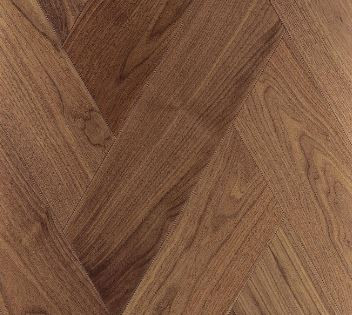 Инженерная доска НM flooring Орех Итальянская ёлка Орех американский селект (Diamond) 14/3х150х550