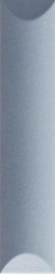 Настенная плитка Up Cuscino Blue Glossy 5х25 La Fabbrica глянцевая керамическая 192117