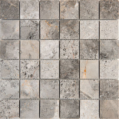 Мозаика 48x48 VLgP (300x300x8), натур. мрамор