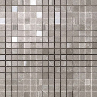 Мозаика Marvel Grey Fleury Mosaic керамика 30.5х30.5 см глянцевая, серый фото Мозаика Marvel Grey Fleury Mosaic керамика 30.5х30.5 см глянцевая, серый