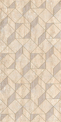 Декор Ascoli Beige Diamond Azori 31.5x63 матовый керамический