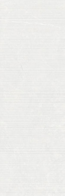 Настенная плитка Allure White Wave Ductile 30x90 Living Ceramics рельефная (структурированная) керамическая LV11177