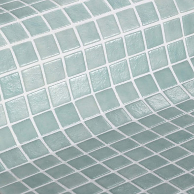 Мозаика Ezarri 2529-B Safe стекло 31.3х49.5 см матовая, антислип чип 25х25 мм, зеленый