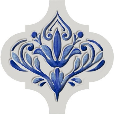 Декор VT/A318/65000 Арабески Майолика 3, 6.5x6.5 Kerama Marazzi глянцевый керамический