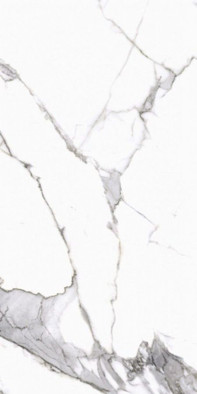 Керамогранит Gres Calacatta White Poler 119.7x59.7x8 Cerrad полированный универсальный