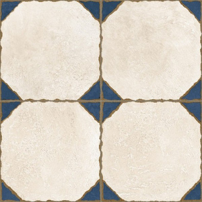 Керамогранит Artistic Blue Matt 33.3х33.3 El Molino матовый, рельефный (рустикальный) напольная плитка 17345
