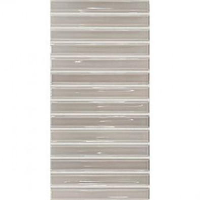 Настенная плитка Flash Bars Cool Lead 12.5x25 DNA Tiles глянцевая керамическая 133473