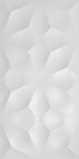Настенная плитка 3D Diamond White Matt. керамическая