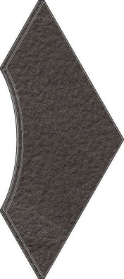 Карбон бортик 60x60 Угловой Закругленный 30 Carbon Bor.60x60 Ang.Round 30 матовый