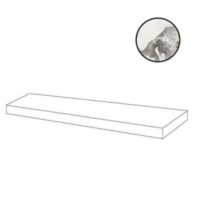 Ступень угловая Forte Dei Marmi Quark Oyster White Scal. Ang. Dx 33x120 Cer 33x120 керамогранит патинированная Atlas Concorde 620070002694 фото Ступень угловая Forte Dei Marmi Quark Oyster White Scal. Ang. Dx 33x120 Cer 33x120 керамогранит патинированная Atlas Concorde 620070002694