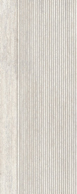 Настенная плитка Stripe Taranto Bianco 59.6x150 Porcelanosa матовая керамическая 100371169