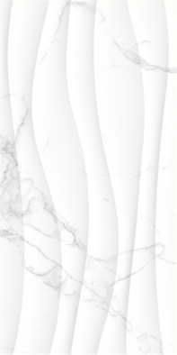 Керамогранит Calacatta Wave mat 60х120 Marble Mosaic матовый универсальная плитка
