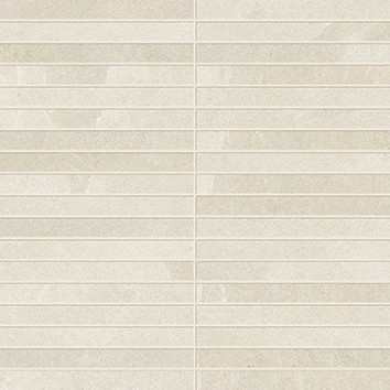 Мозаика Ардезия Уайт Стрип Strip 30x30 керамогранит матовая, бежевый 610110001033