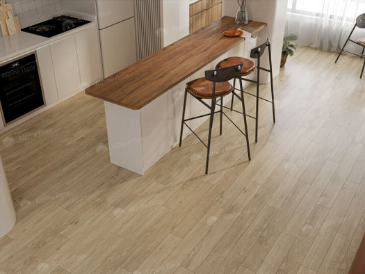 SPC ламинат Alpine Floor ECO 11-607 Миндаль Grand Sequoia Village 43 класс 1220х125х4 мм (каменно-полимерный) ECO11-607 с фаской