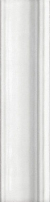 Бордюр Moldura Drop White 5х30 глянцевый керамический