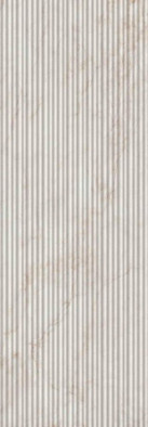 Настенная плитка M4P4 Marbleplay Calacatta Struttura Mikado 3D Rett. 30х90 глянцевая керамическая