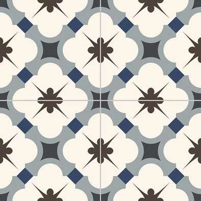 Керамогранит Grace Blue Pre-cut 45х45 Etili Seramik матовый напольная плитка 17318