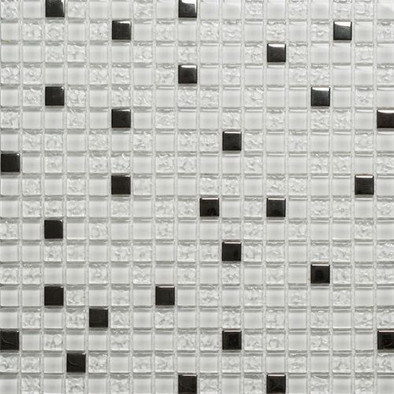 Мозаика Fianit стеклянная 30x30