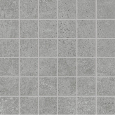 Мозаика Supergres H.24 Concrete Mosaico 30x30 керамогранит матовая, серый HCOM