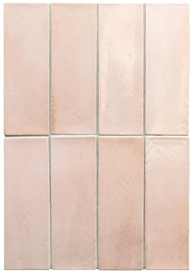Керамогранит Miyako Crystal Pink Gloss 5x15 Equipe глазурованный, глянцевый универсальная плитка 32325