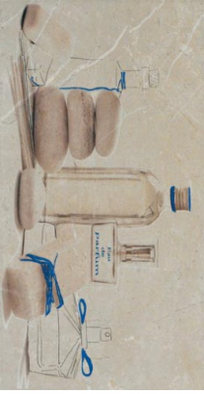 Декор Fanal Studio Natural A 25х50 матовый керамический